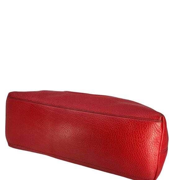 GUCCI Pebbled Calfskin Medium Soho Chain Shoulder Bag - Picture 4 of 9